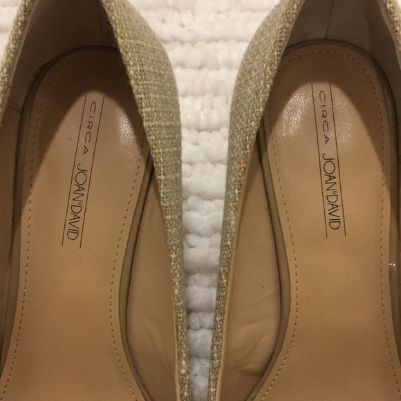 Circa Joan & David Tan Wedge Sz 8.5 - Picture 4 of 7